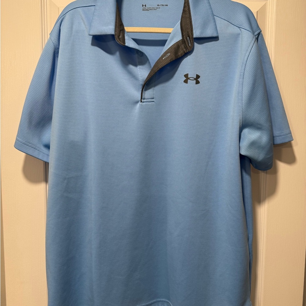 Under Armour Men's Light Blue Polo Shirt